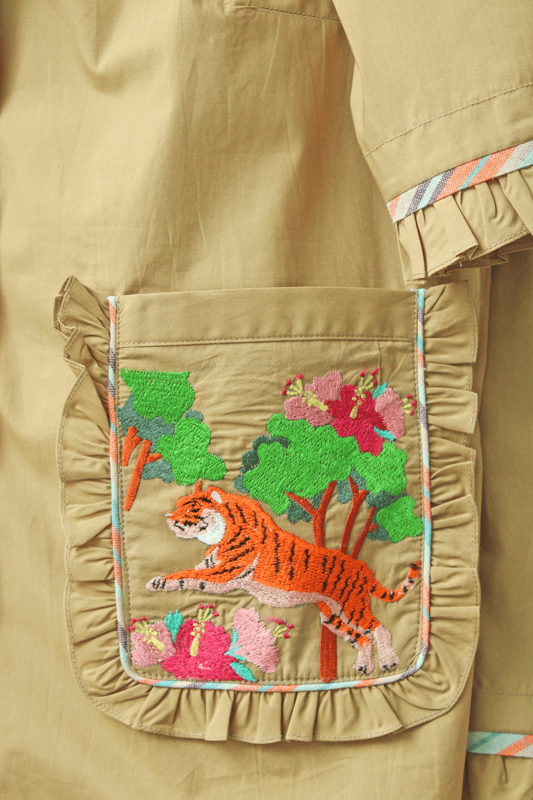 Tiger Shorts Set