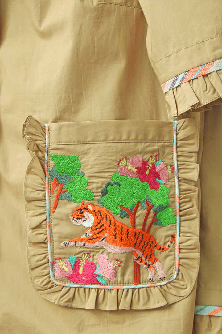 Tiger Shorts Set