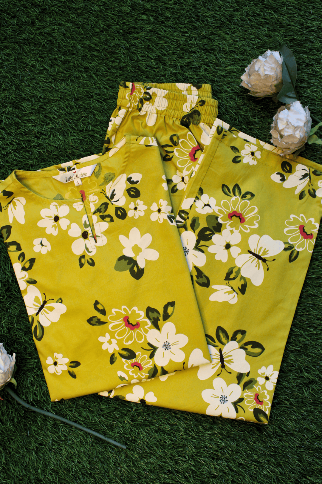 Yellow Floral Co-ord Set