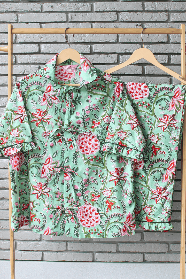 Sweet Peony Night Suit Set