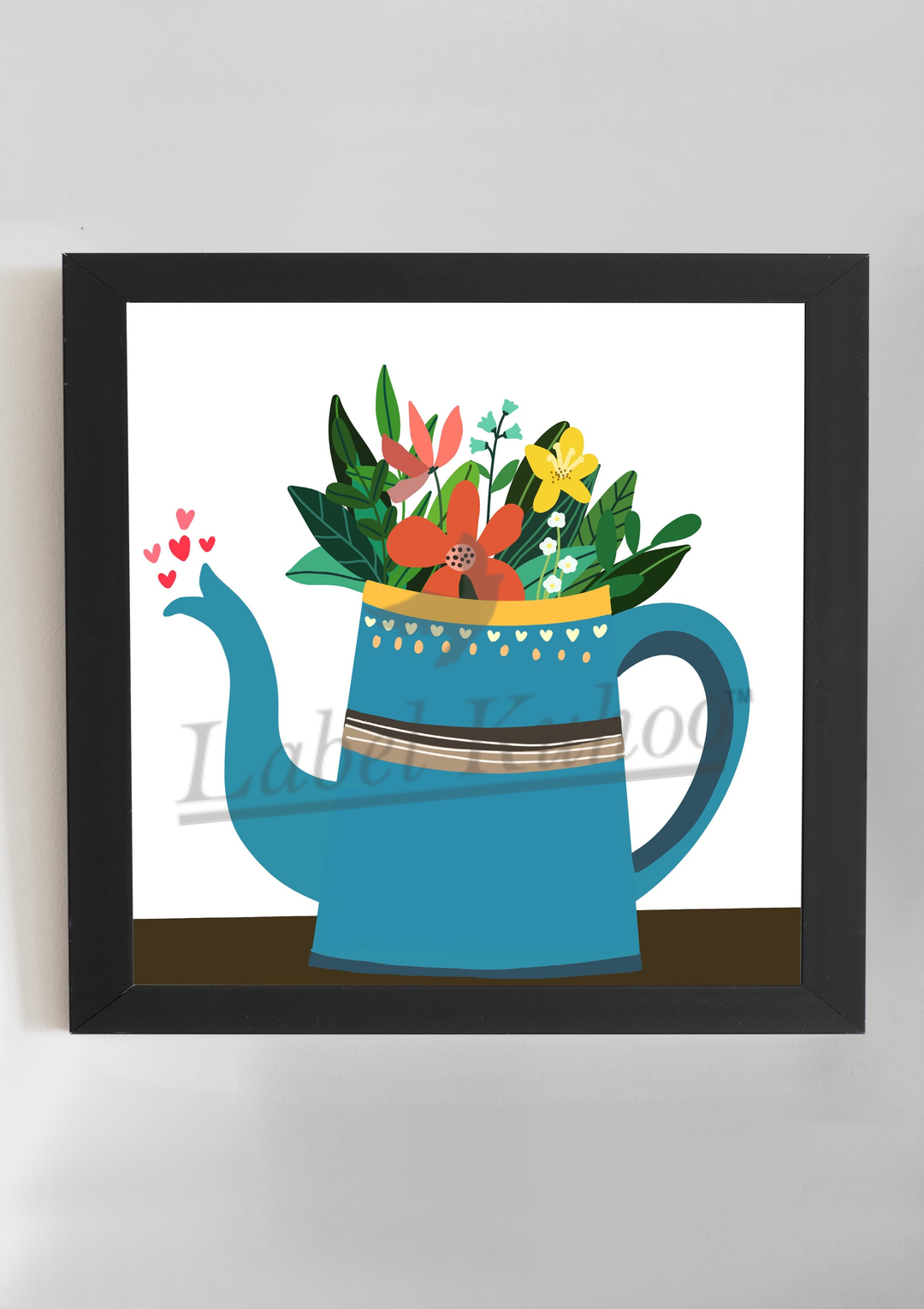 Floral Pot Wall Art