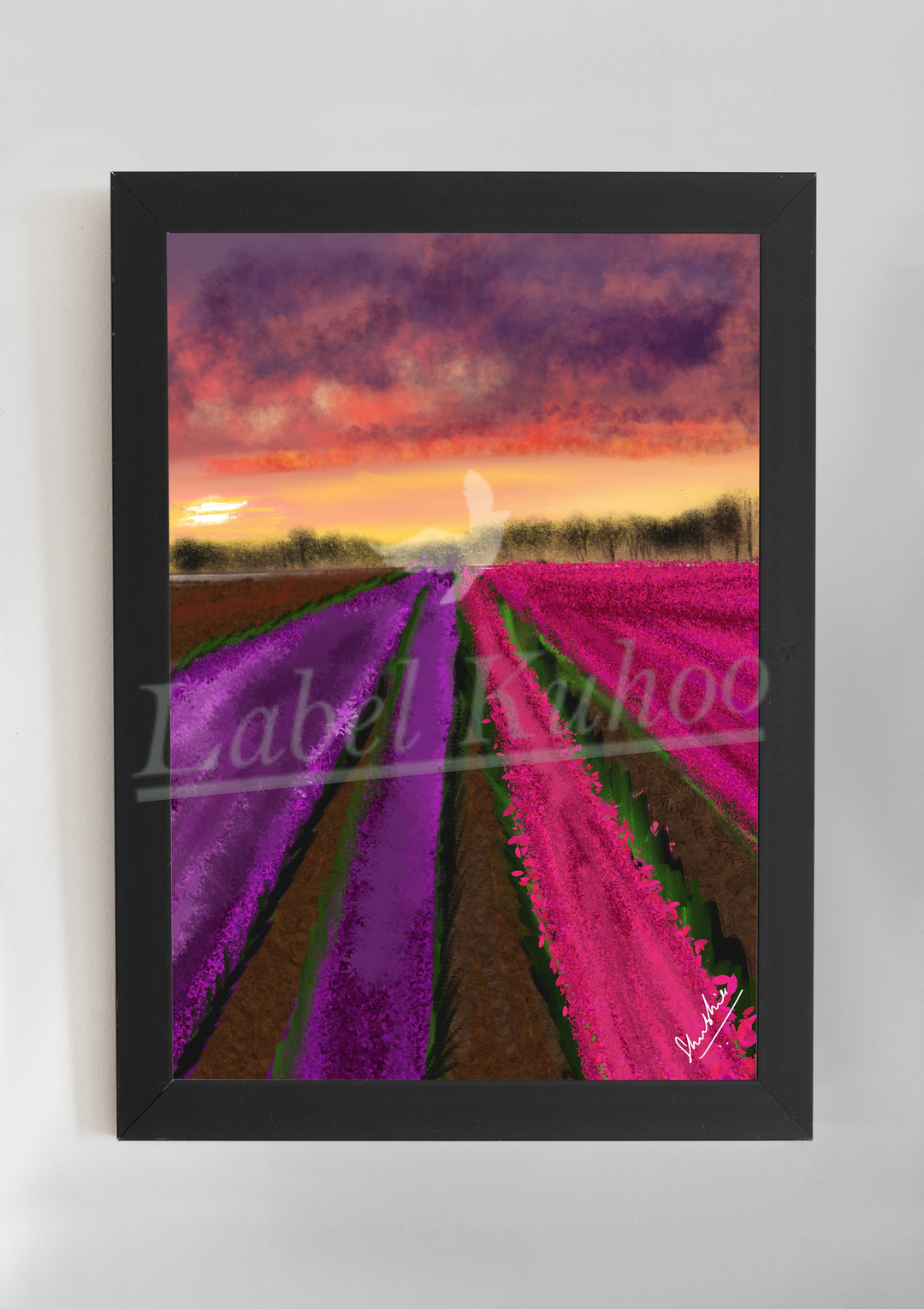 Lavender Valley Wall Art