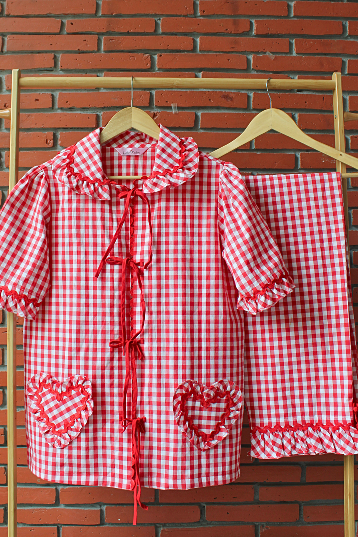Strawberry Crush Night Suit Set