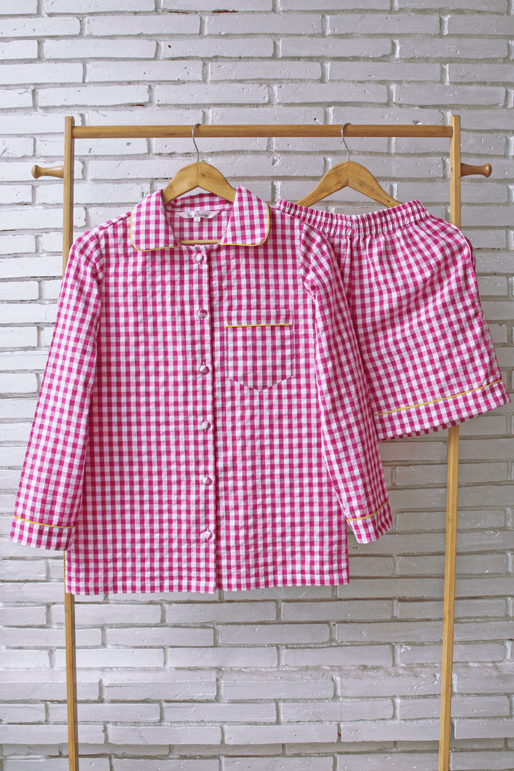 Cherry Haze Shorts Set