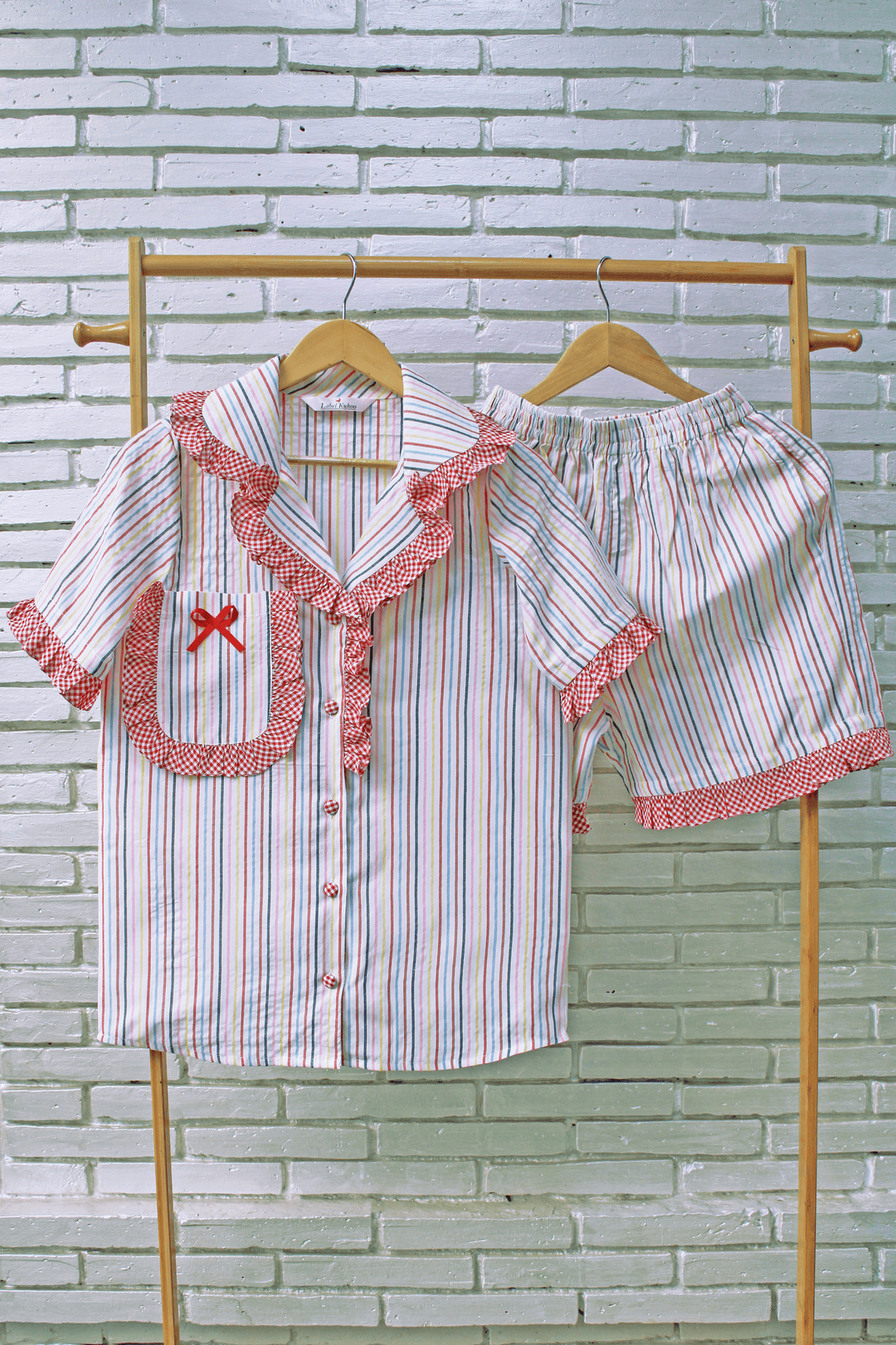 Cherry Blush Shorts Set