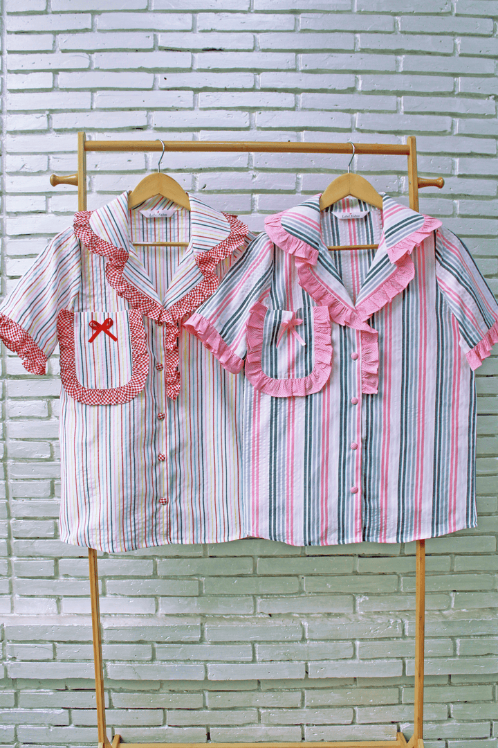 Cherry Blush Shorts Set