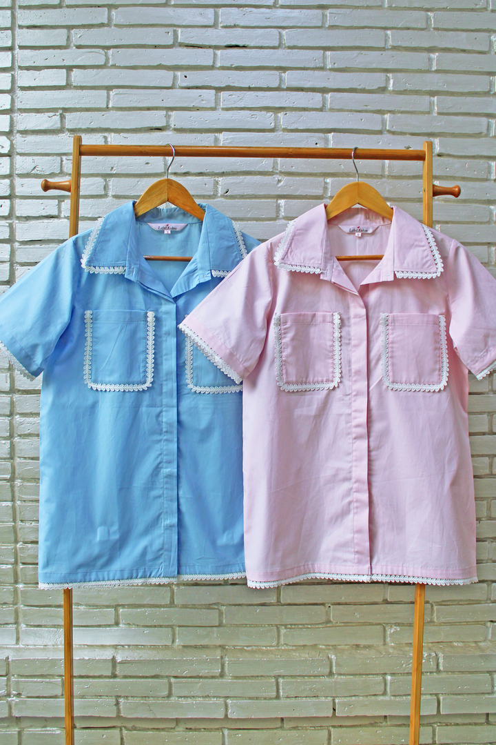Sky Blush Night Suit Set