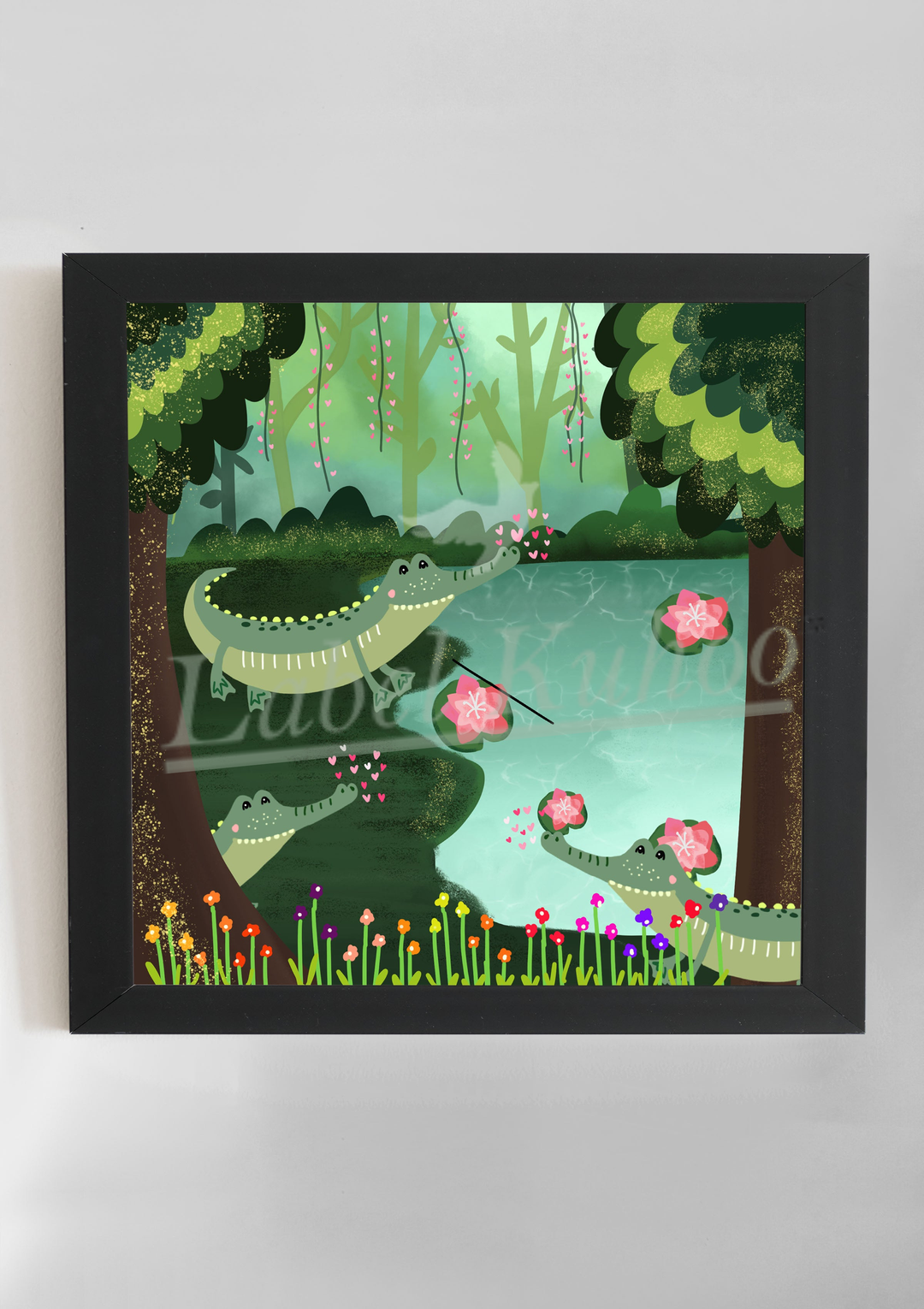 Crocodile Wall Art
