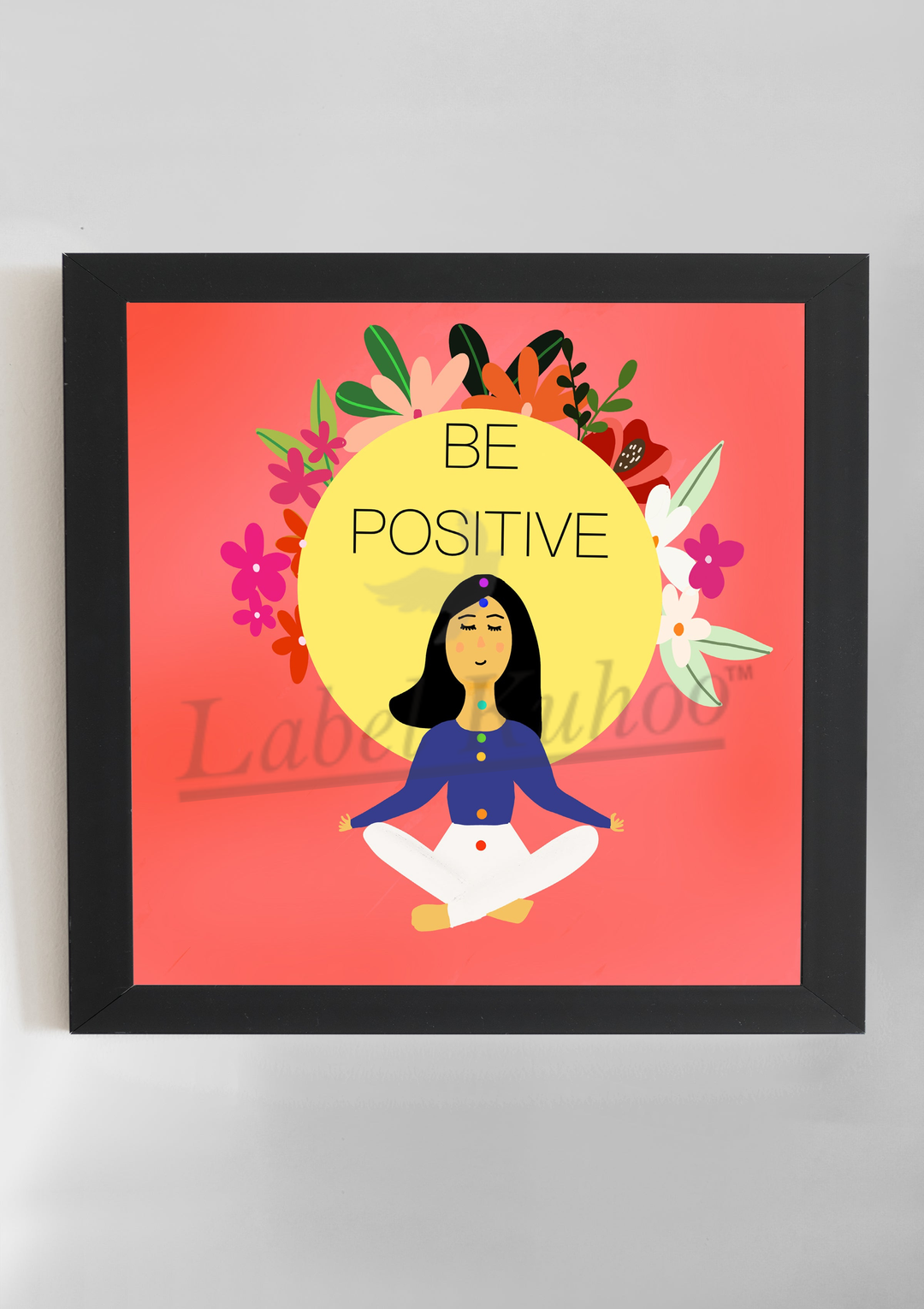 Be Positive Wall Art