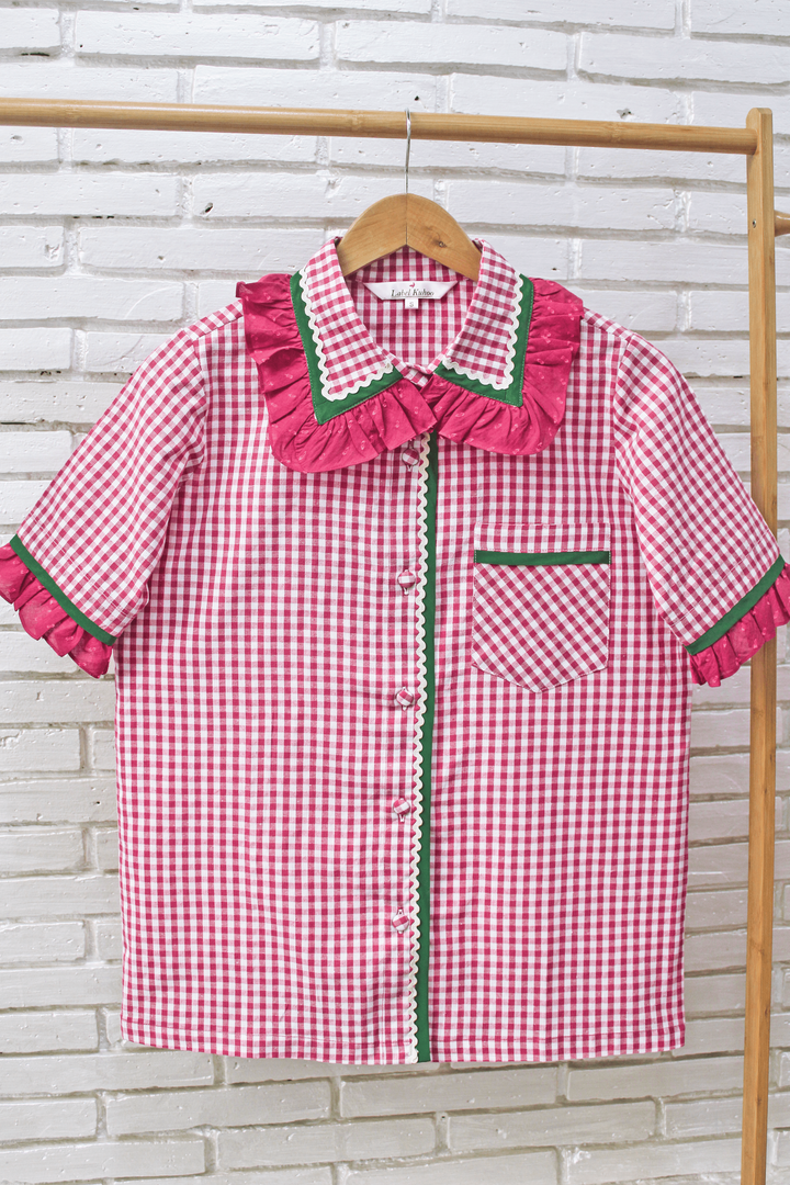 Berry Blush Night Suit Set