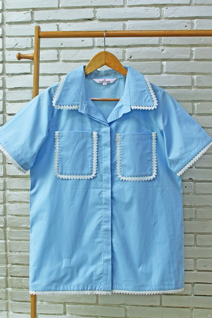 Sky Blush Night Suit Set