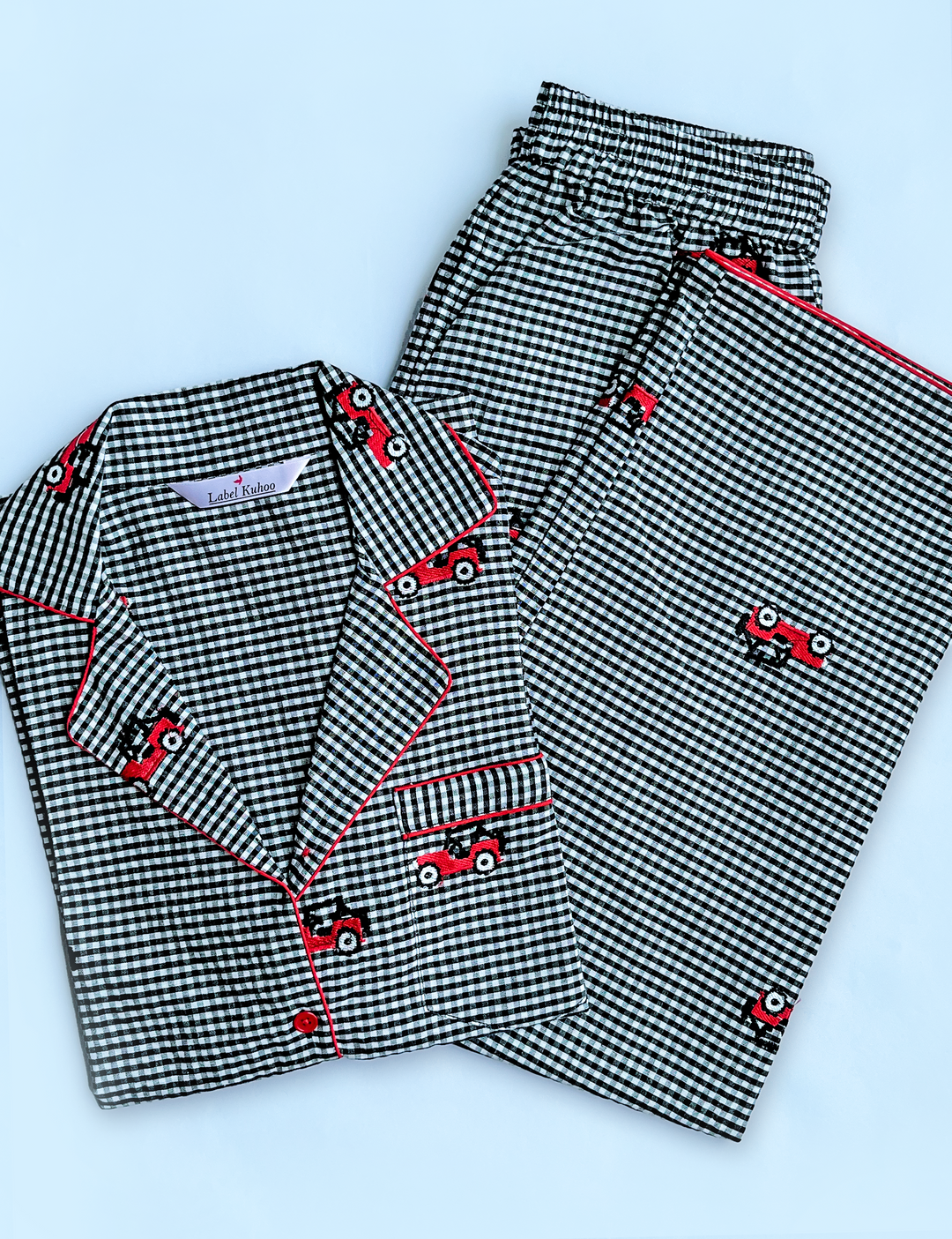 Retro Ride Night Suit Set