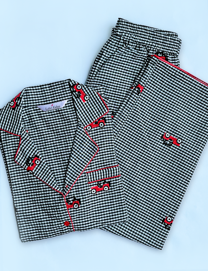 Retro Ride Night Suit Set