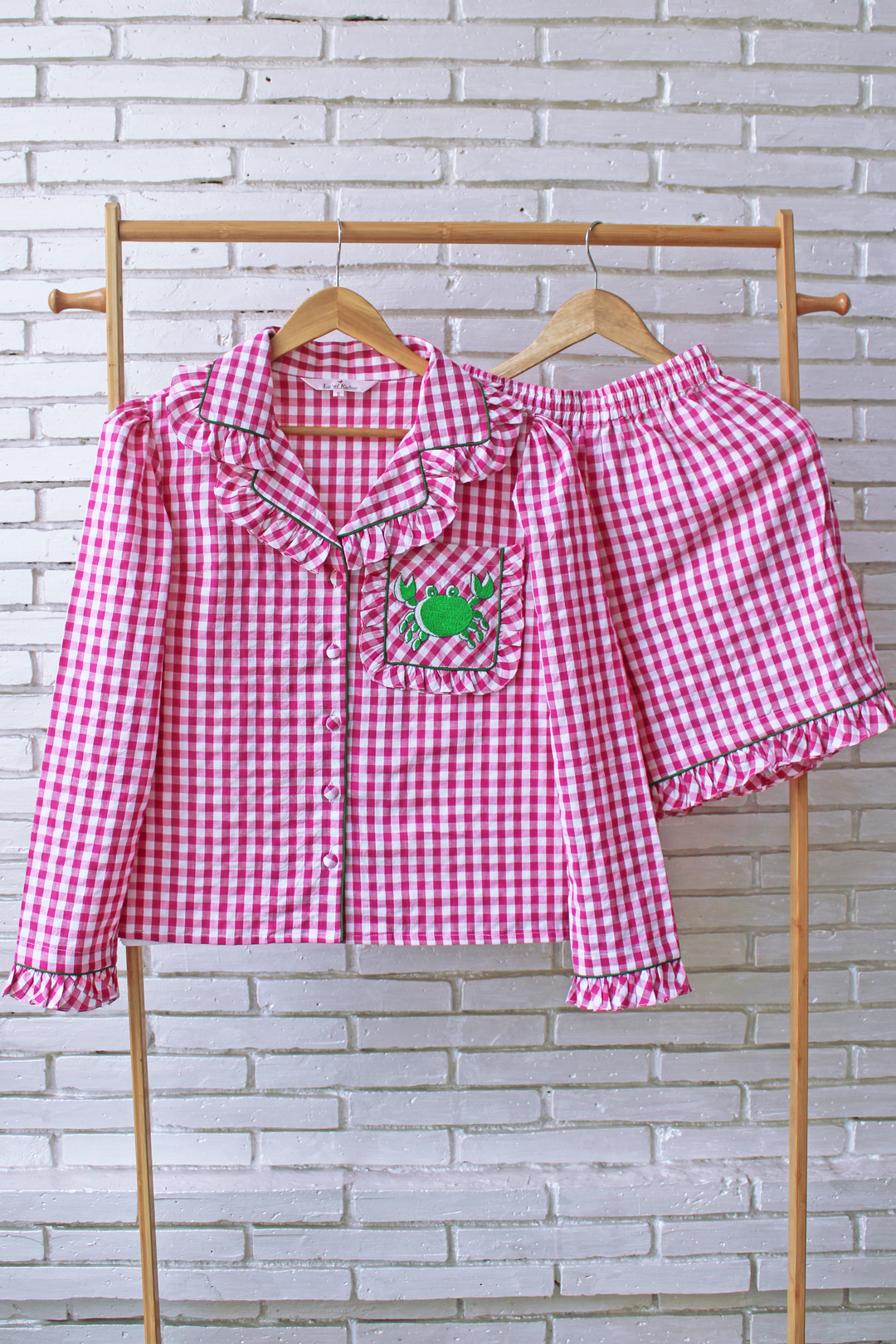 Crab Shorts Set