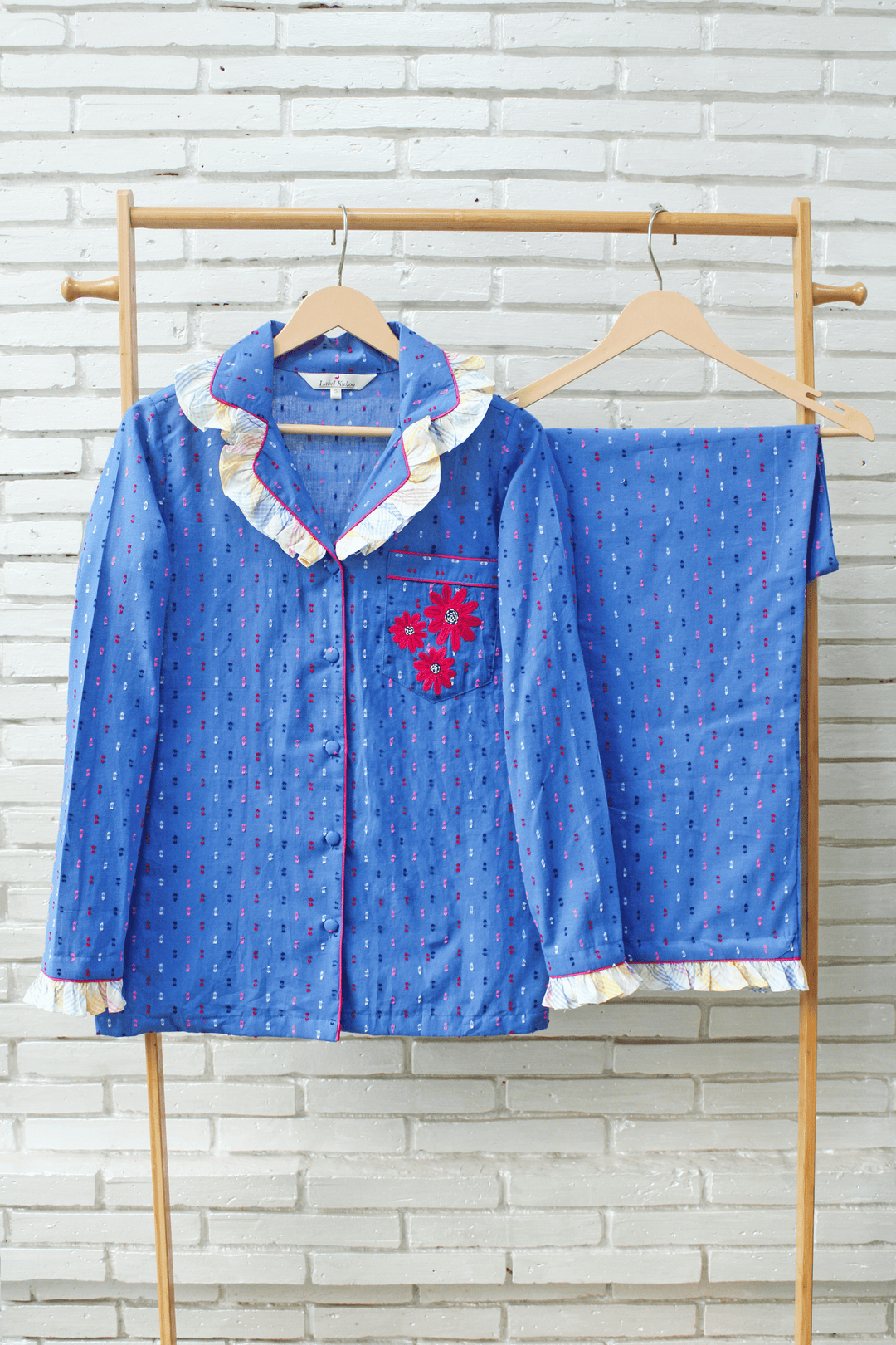 Floral Blossom Night Suit Set