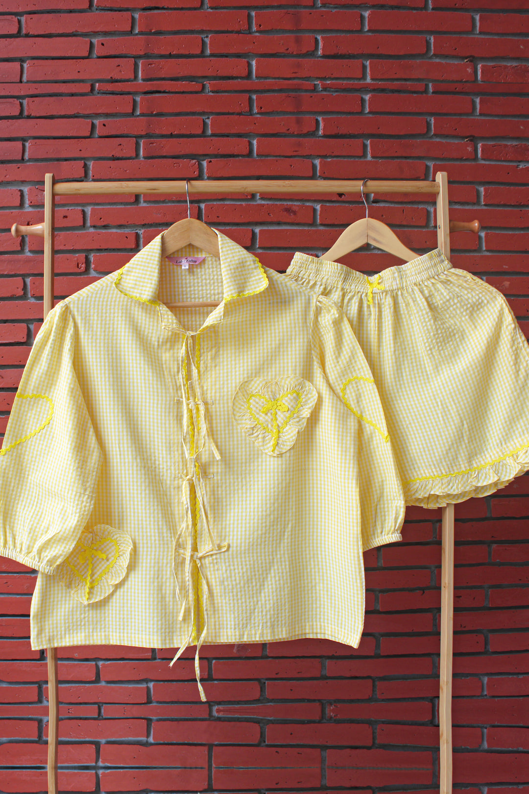 Lemon Sorbet Shorts Set