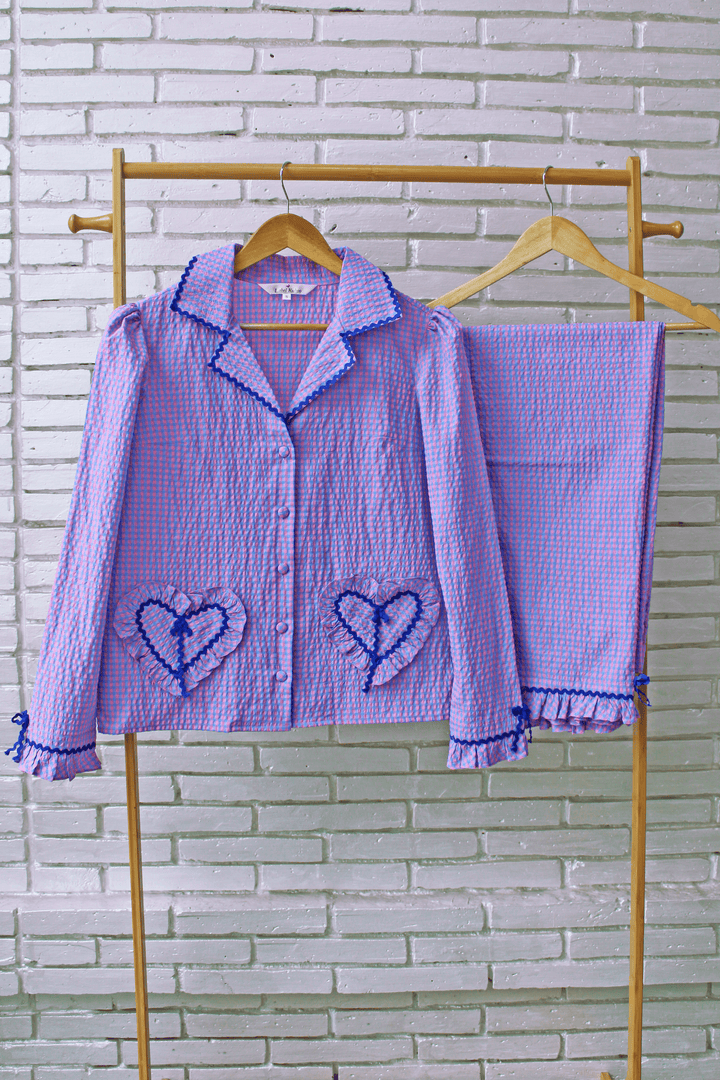 Purple Haze Night Suit Set