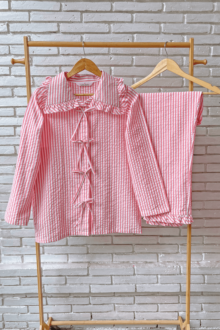 Strawberry Swirl Night Suit Set