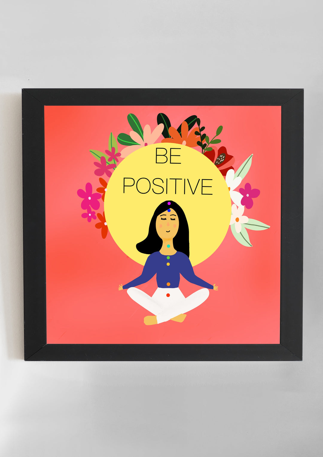 Be Positive Wall Art