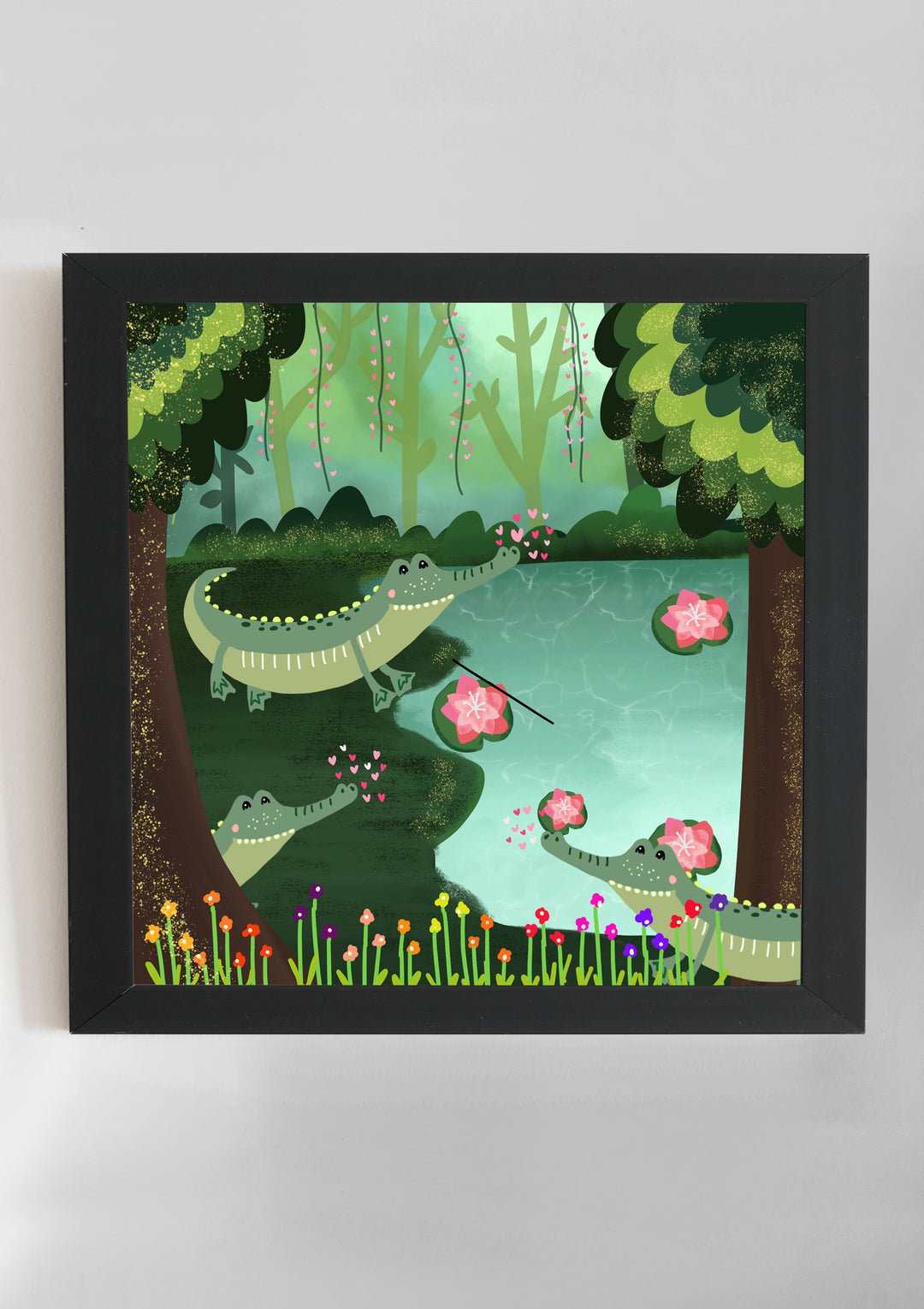 Crocodile Wall Art