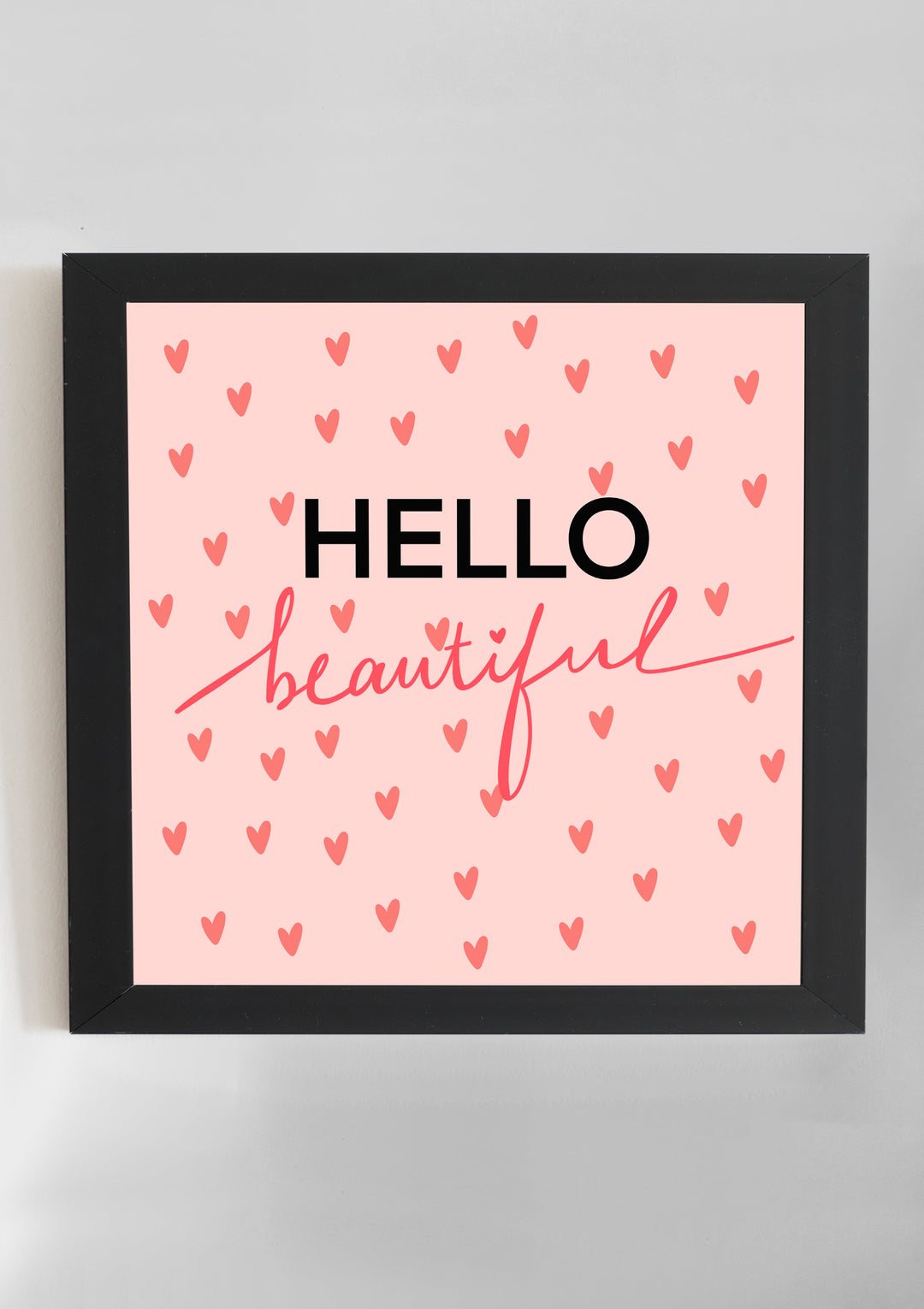 Hello Beautiful Wall Art