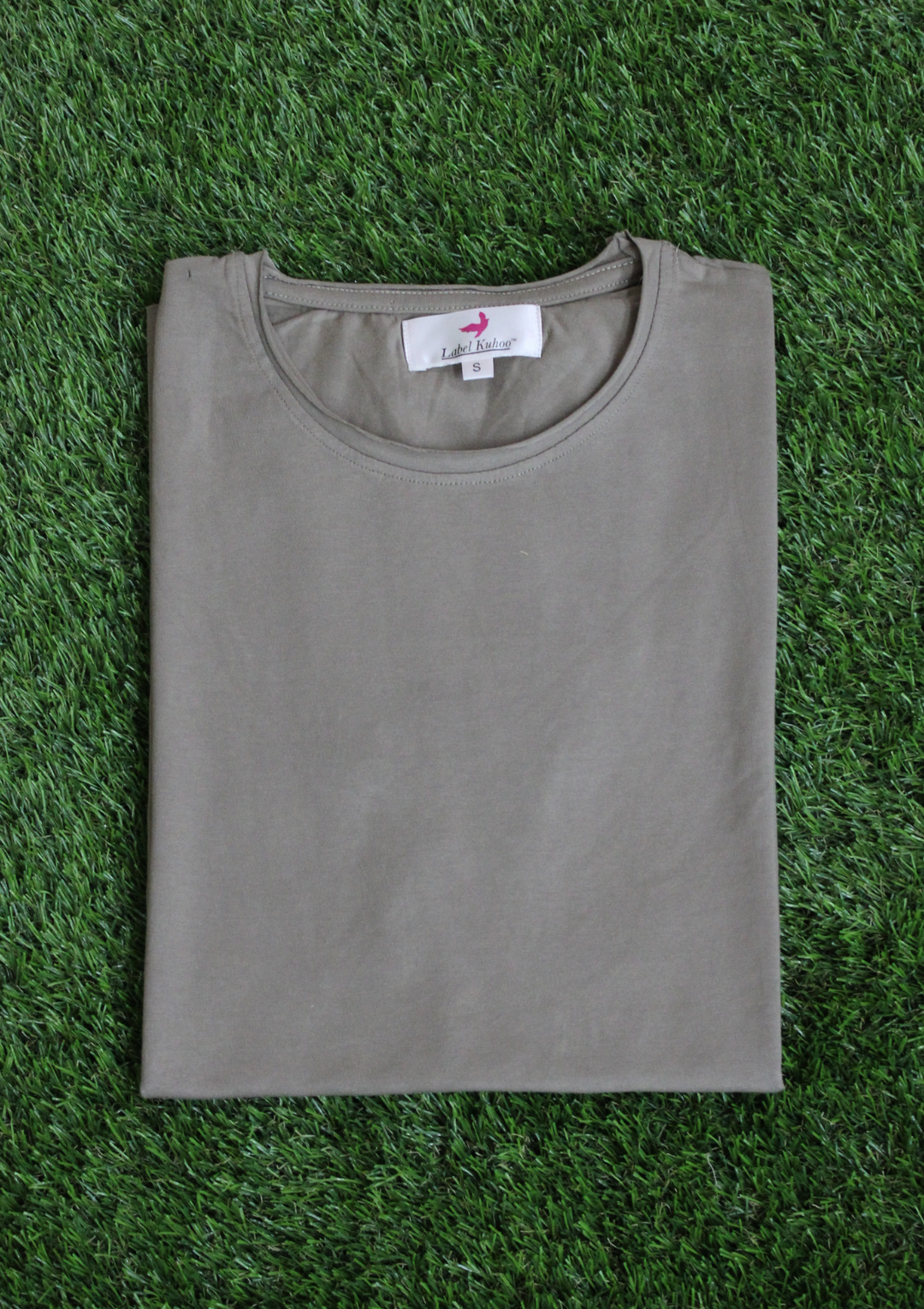 Beige Basic T-Shirt