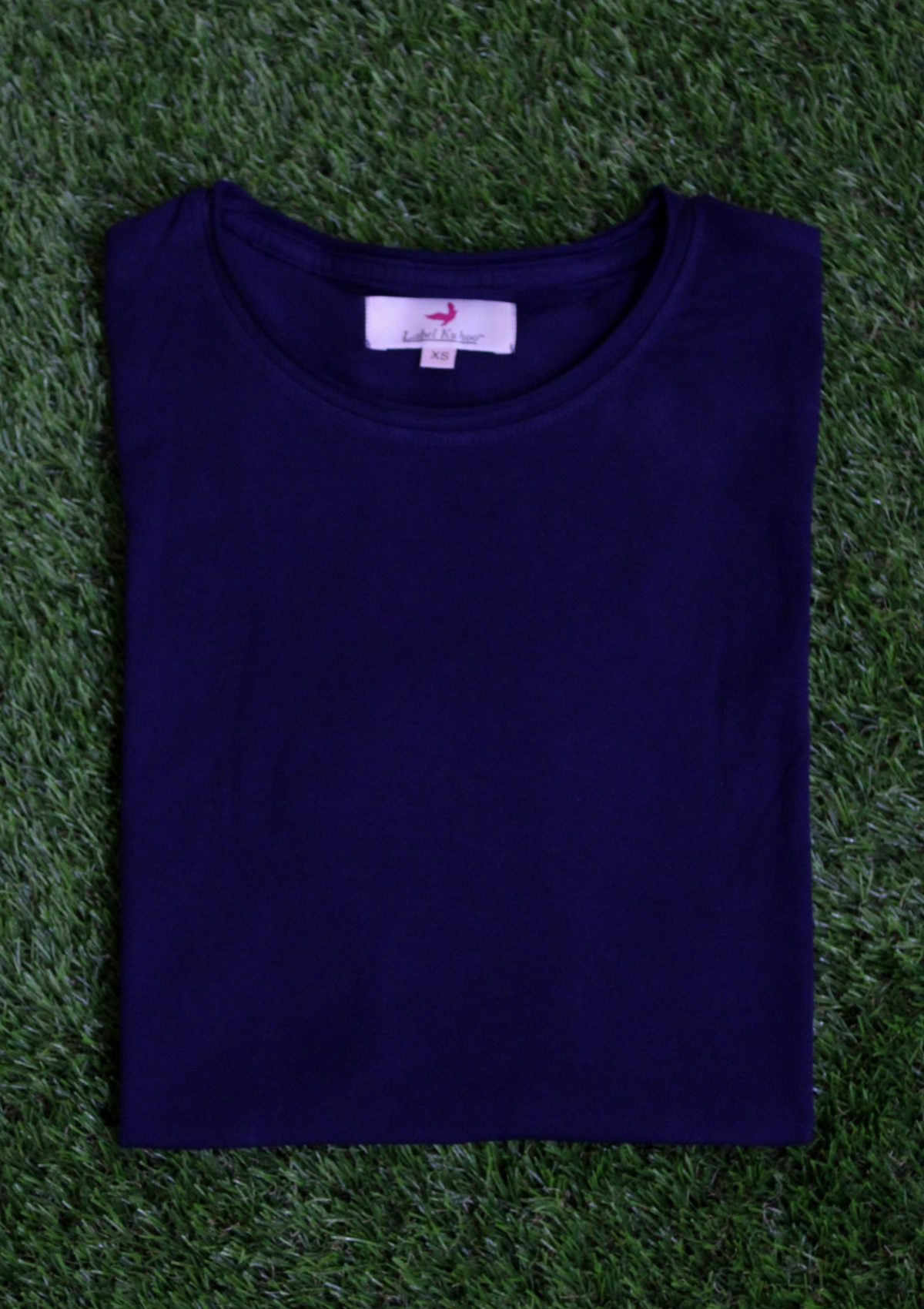 Dark Blue T Shirt Label Kuhoo dark-blue-t-shirt-label-kuhoo