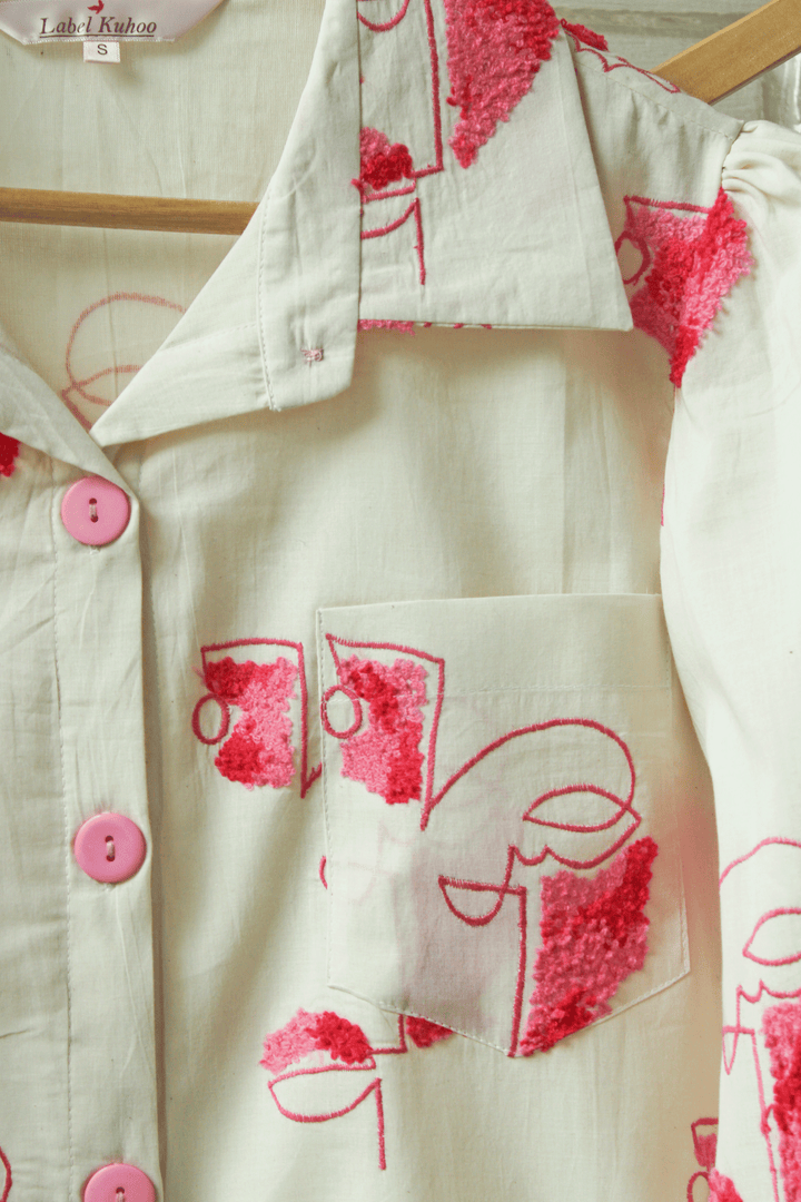 Scribbles Love Night Suit Set