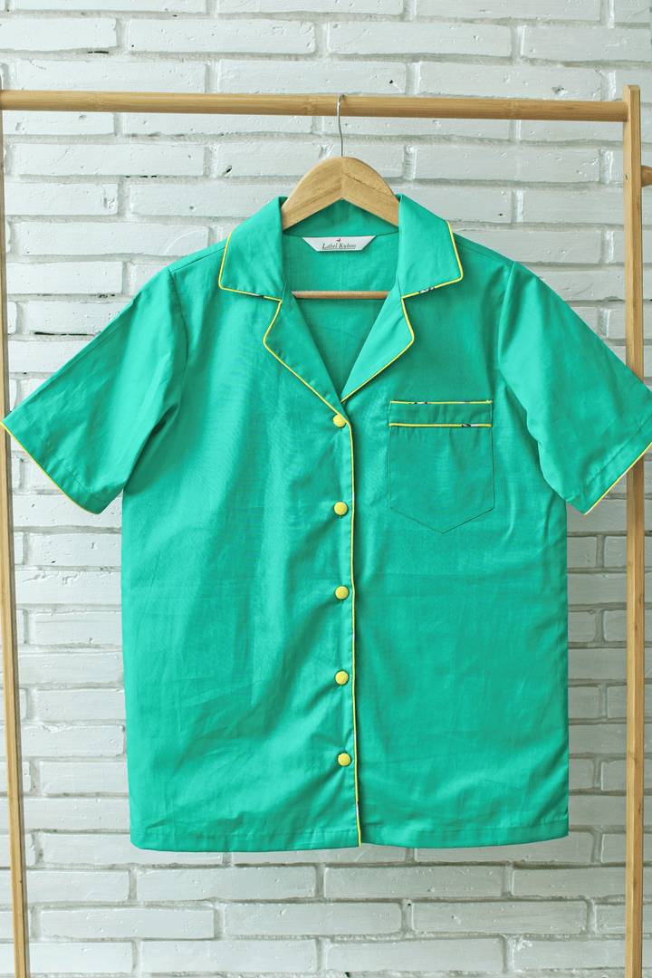 Green Love – 5 Pcs Nightwear Set