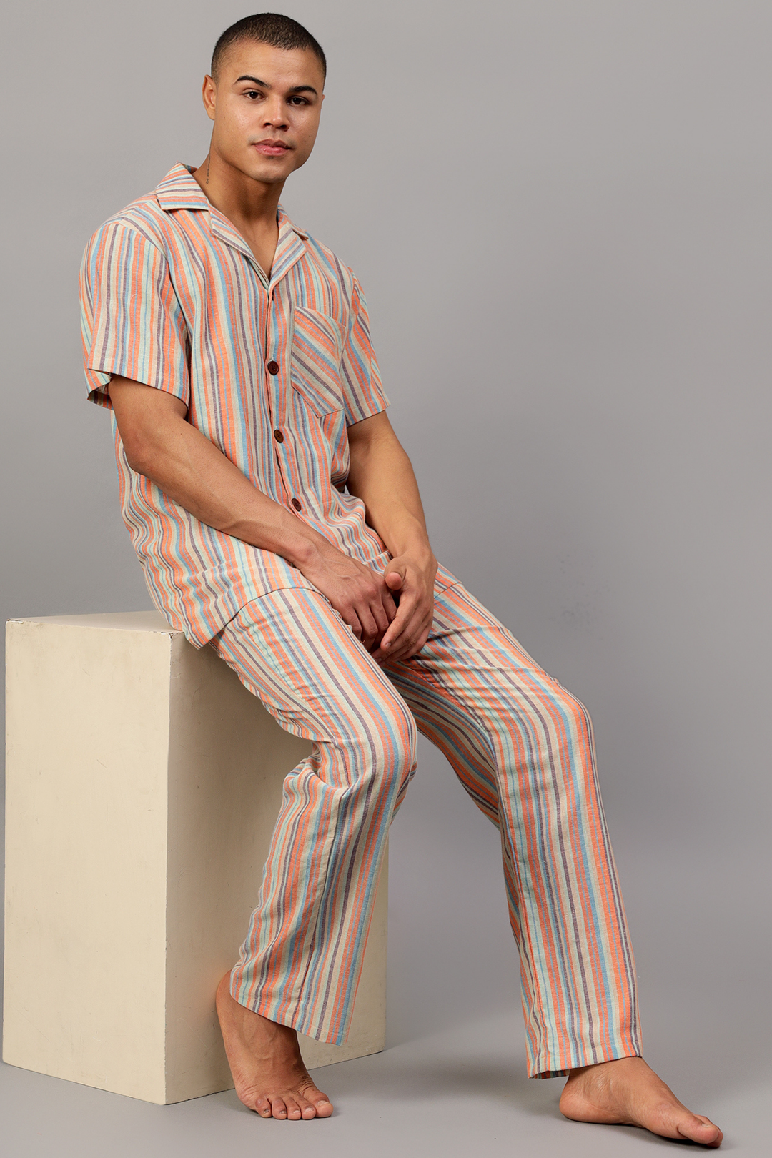 Mimosa Men Night Suit Set