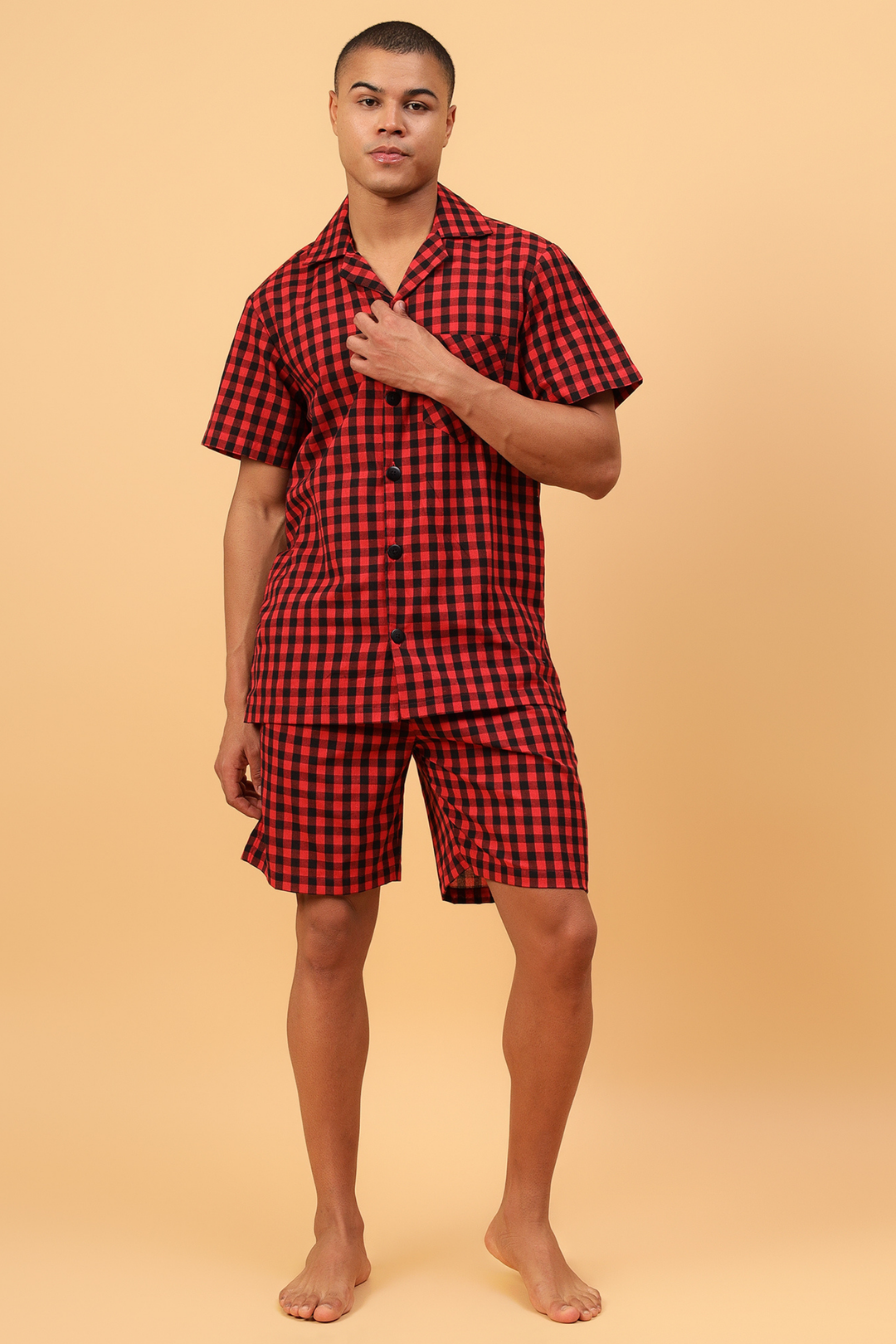 Vino Men Shorts Set