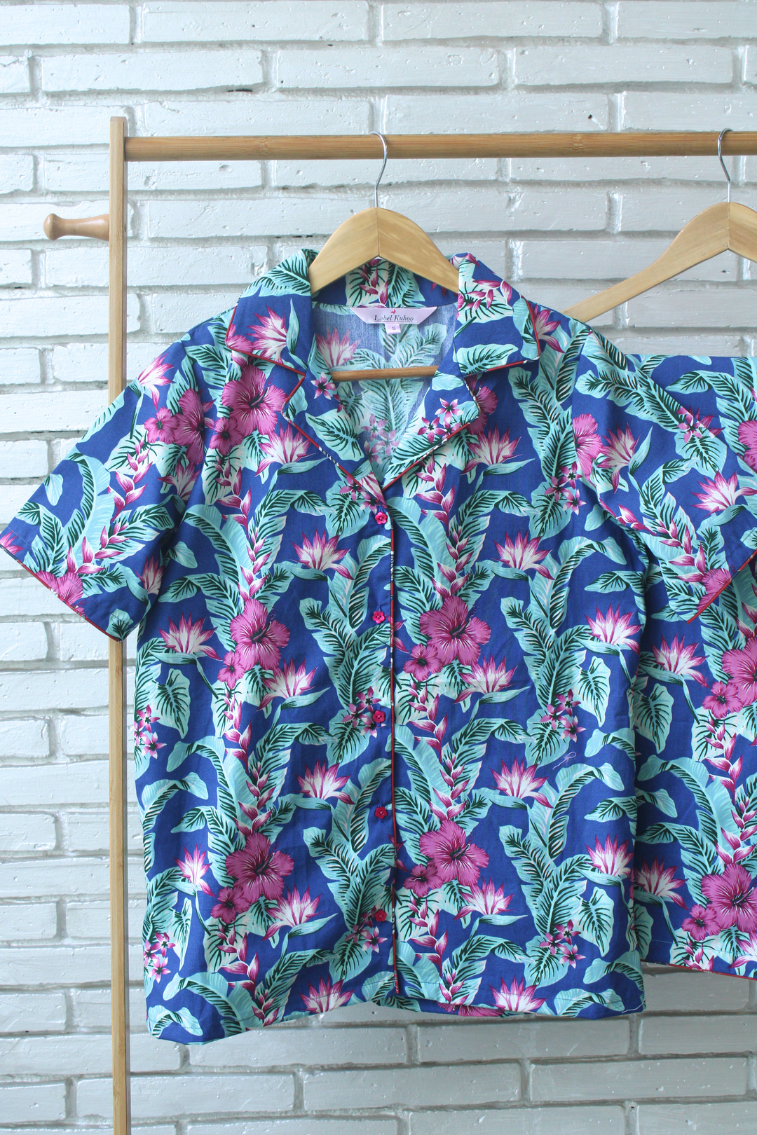 Tropical Paradise Night Suit Set