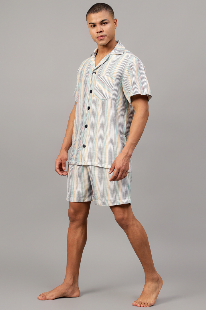 Martini Men Shorts Set