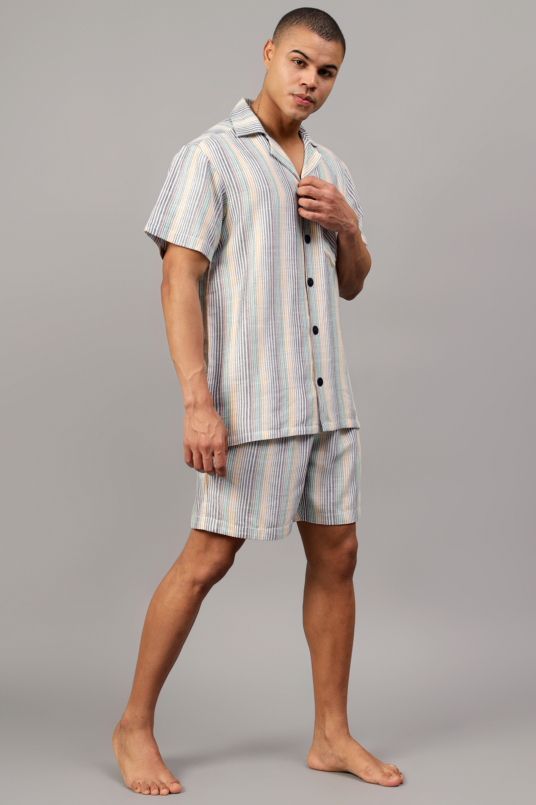 Martini Men Shorts Set