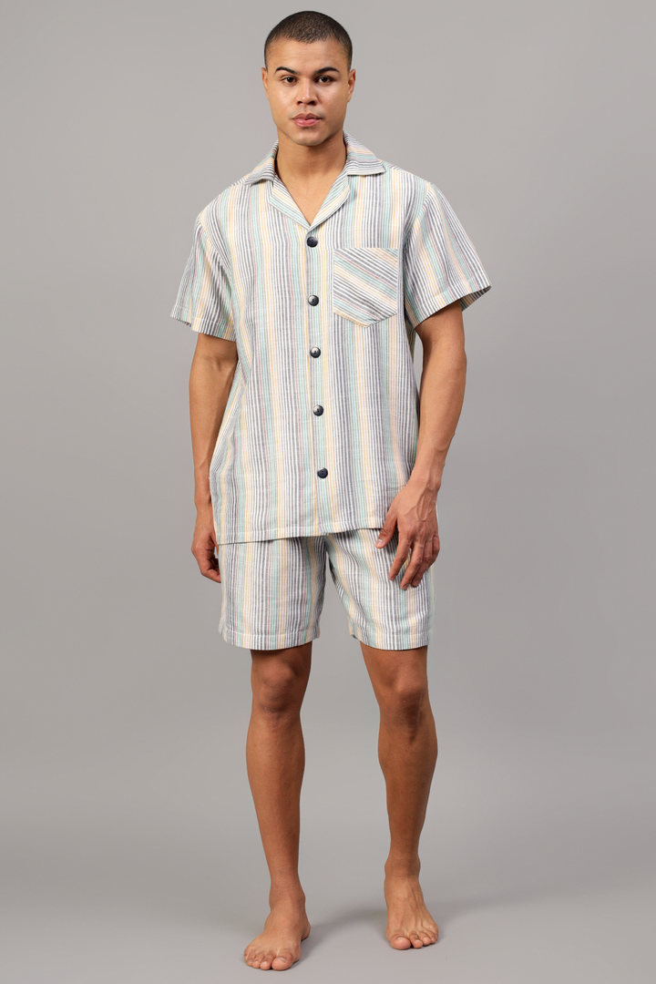 Martini Men Shorts Set