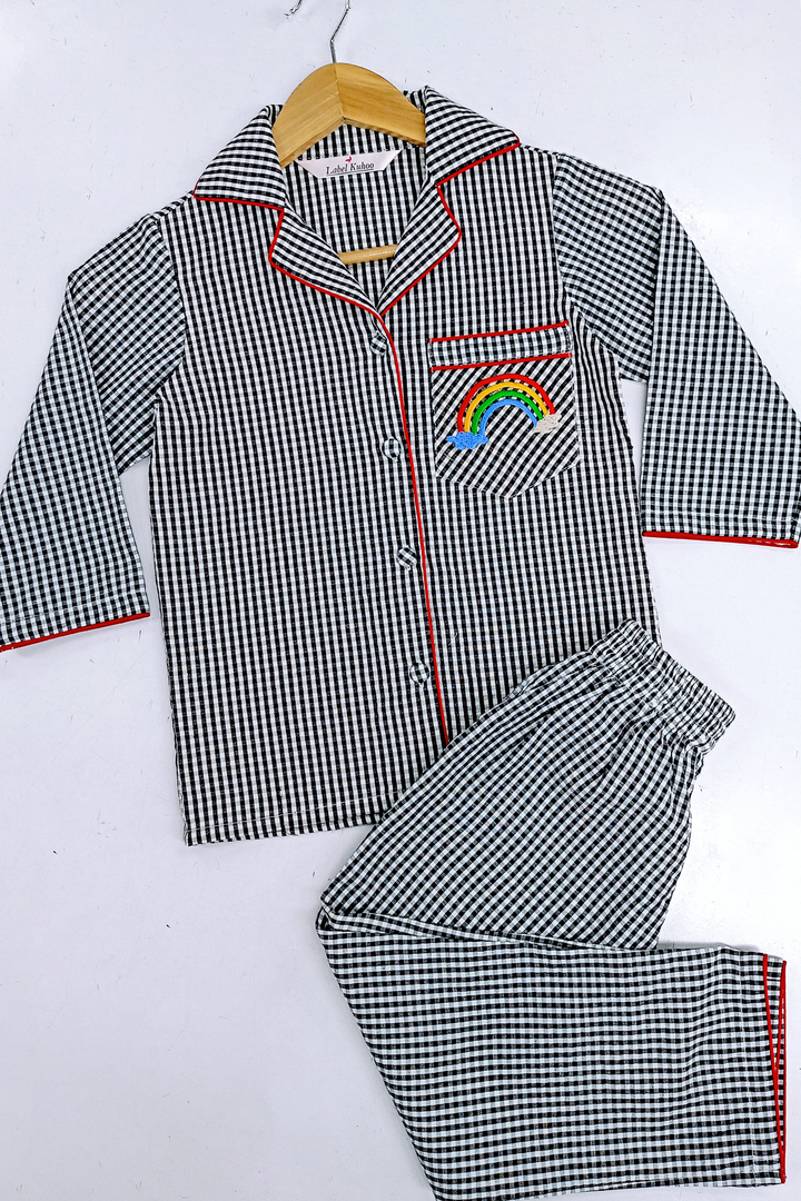 Rainbow Night Suit Set (Kids)