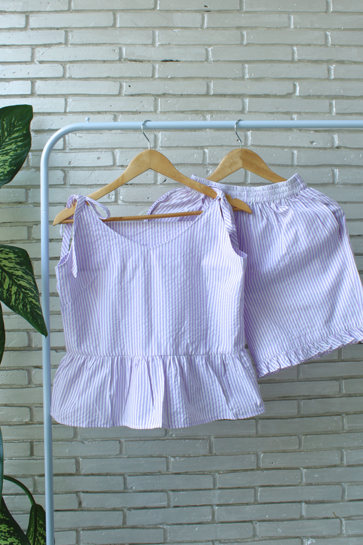 Berry Spritz Shorts Set