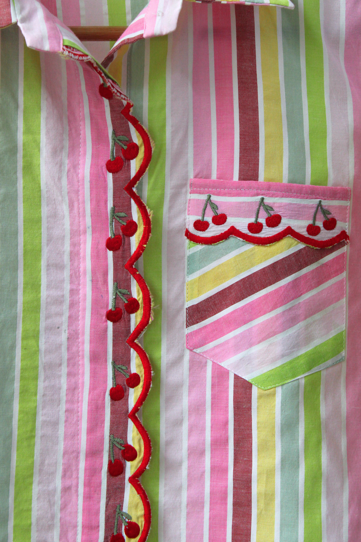 Cherry Crush Shorts Set