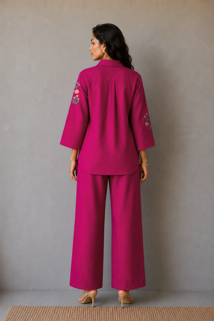 Fuchsia Flora Co-ord Set