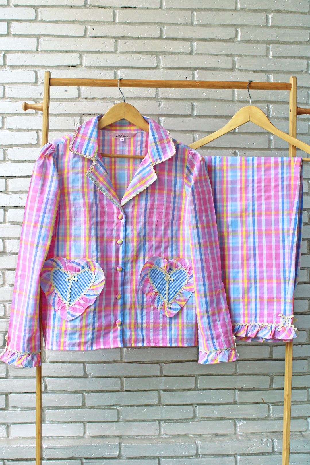 Bubble Pop Hearts Kids Night Suit Set (Girl)