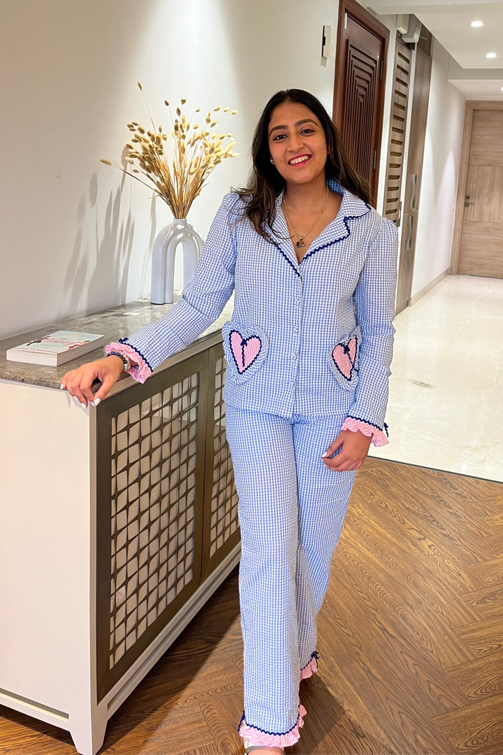 Blueberry Candy Night Suit Set