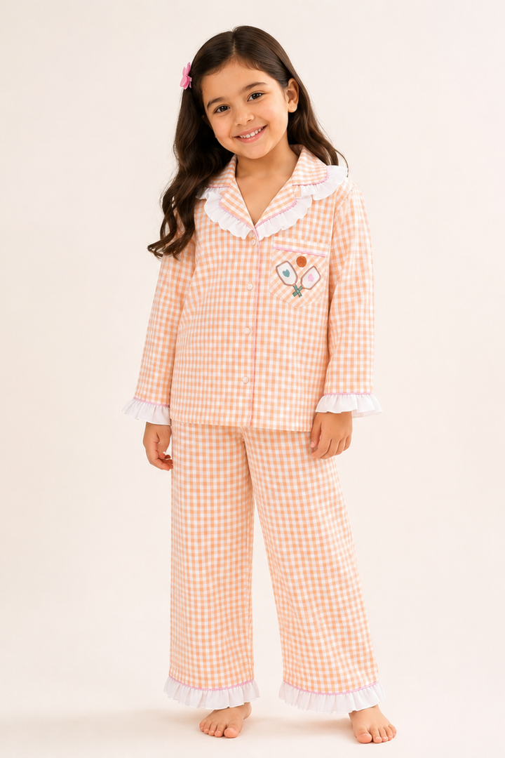 Pickleball Kids Night Suit Set (Girl)