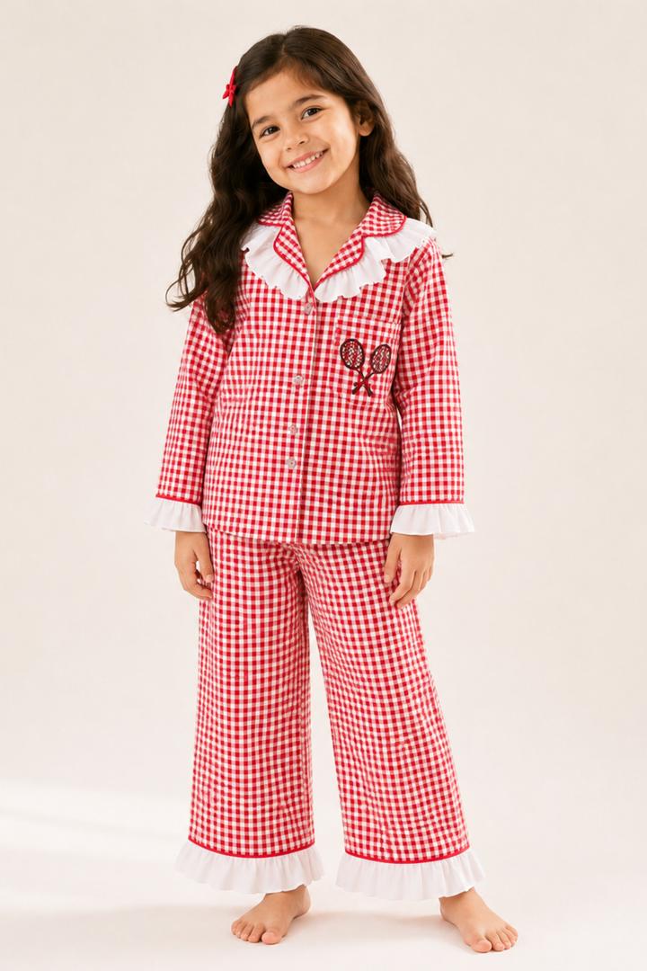 Badminton Kids Night Suit Set (Girl)