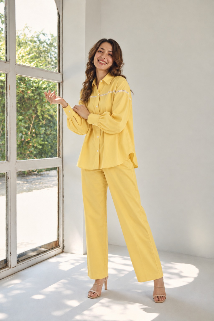 Sunshine Yellow Co-ord Set