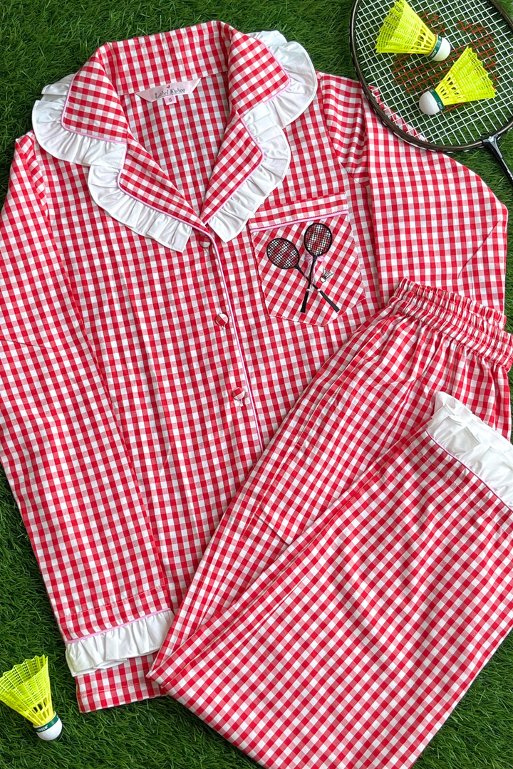 Badminton Night Suit Set