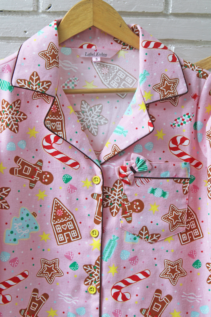 Gingerbread Fantasy Night Suit Set