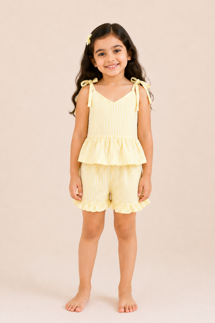 Lemonade Kids Shorts Set (Girl)