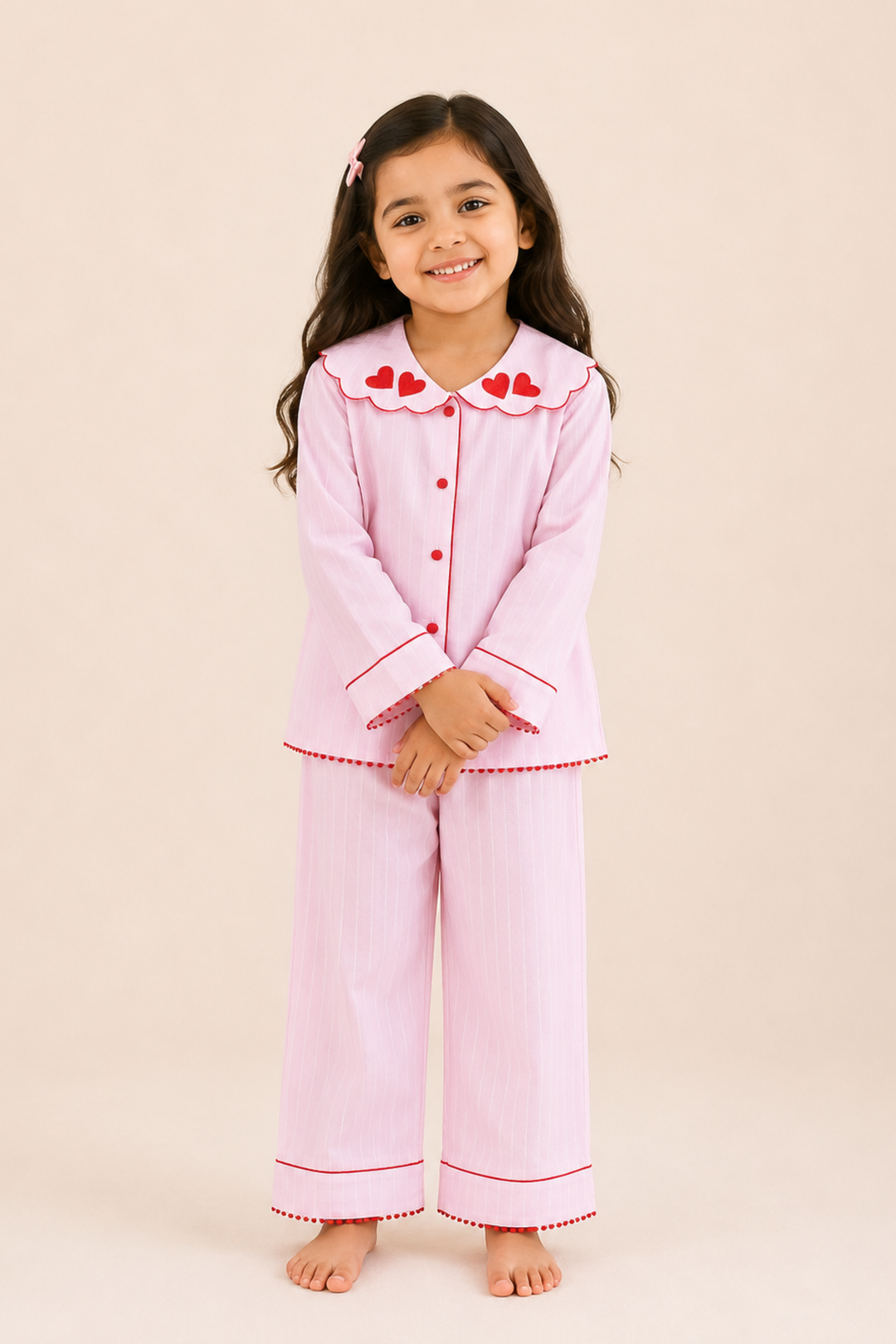 Love Notes Kids Night Suit Set (Girl)