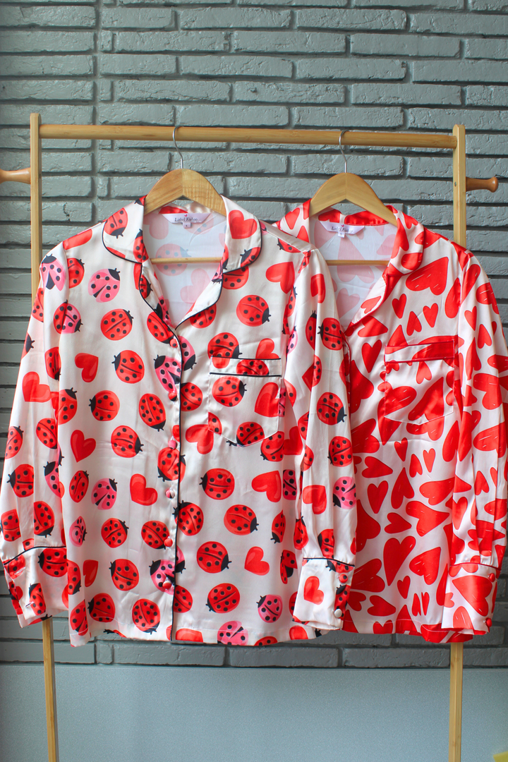 Ladybug Night Suit Set