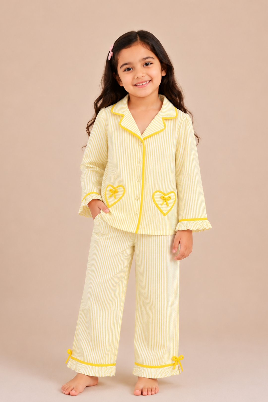 Lemon Jelly Kids Night Suit Set (Girl)